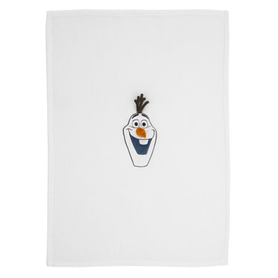 Disney Frozen Winter Cheer White, Orange, Brown Olaf Character Shaped Blanket -  8201206R