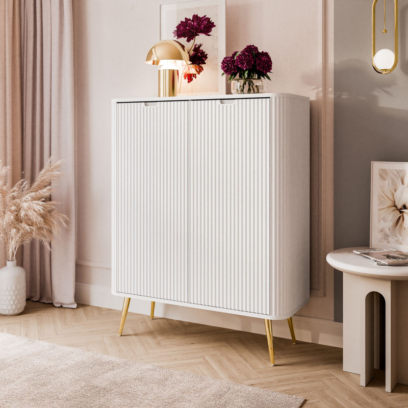 Autin Sideboard with 2 Doors, White