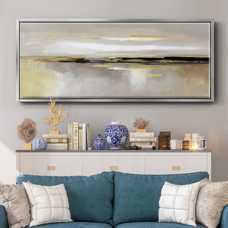 Silver Lining- Framed Canvas