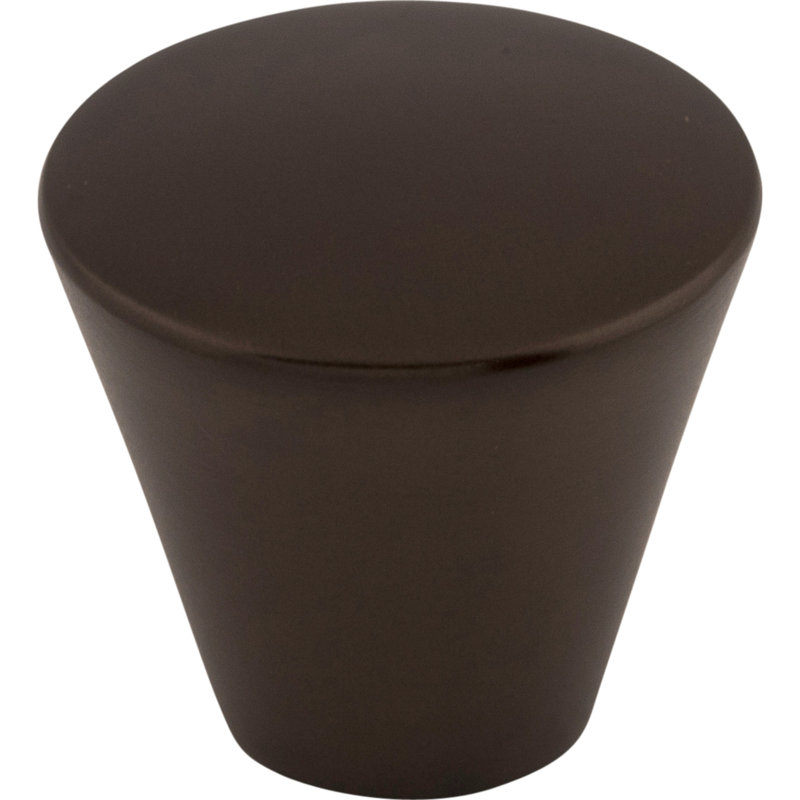 Cone 1" Diameter Conical Knob, Oiled Rubbed Bronze