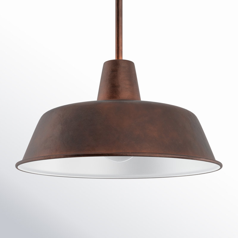 Luminaire suspendu d'extérieur Jorgie, Bronze Empire