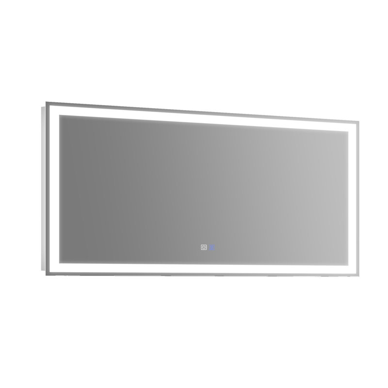 Kolston Metal Rectangle Wall Mirror, 36" x 60"