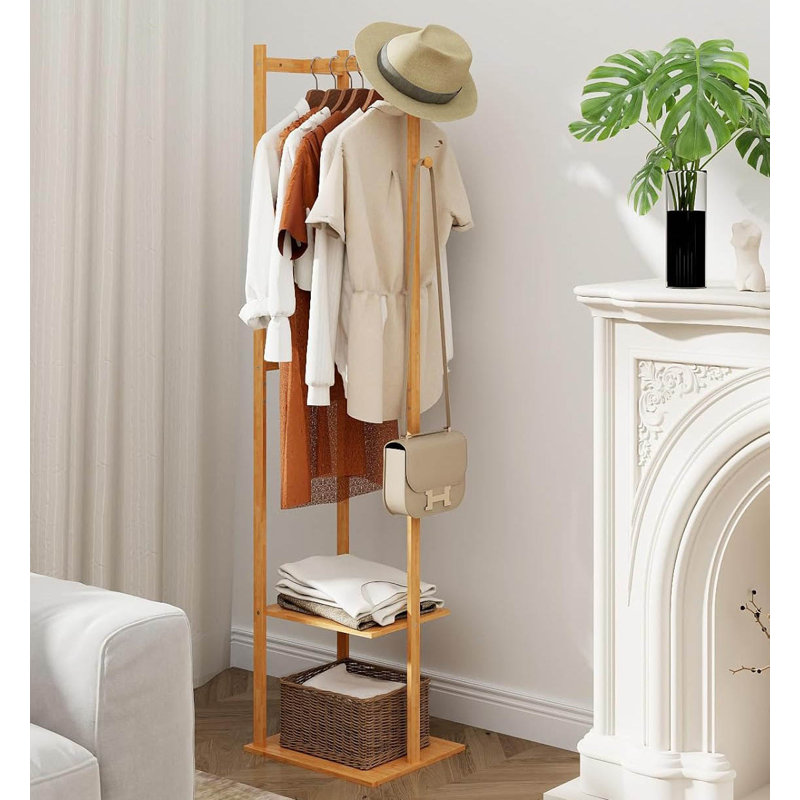 Freestanding 3 - Hook Coat Rack
