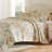 Greenland Home Fashions Chloe Pastel 3-Piece Queen Size Quilt Set, 90x90 Inch-105343860