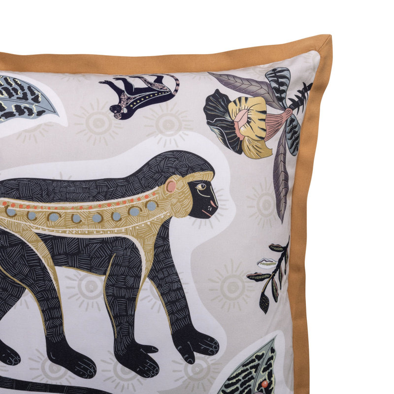 Meandering Monkey - Cotton, Stone