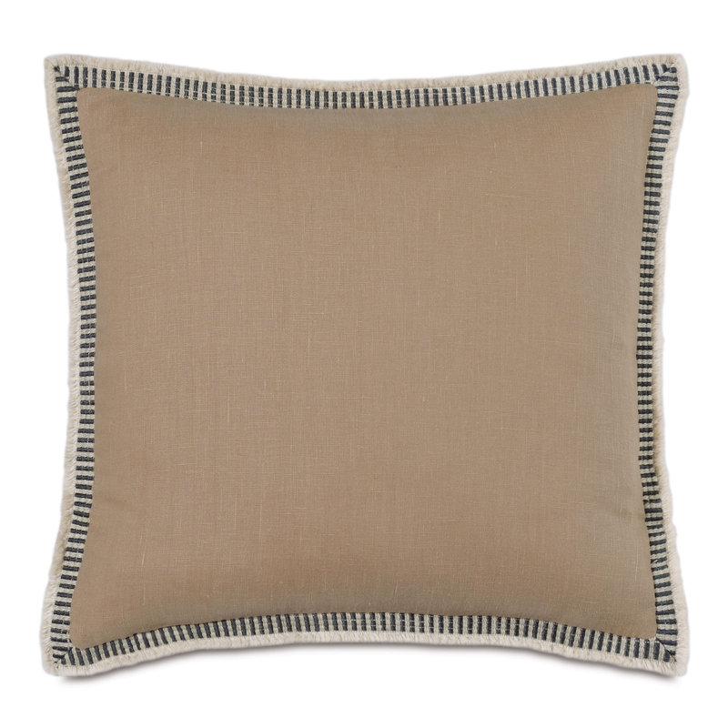 Midori Linen Square Pillow Cover & Insert