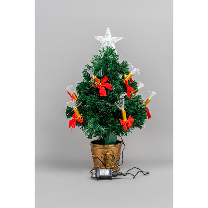 61cm H Lighted Artificial Christmas Tree