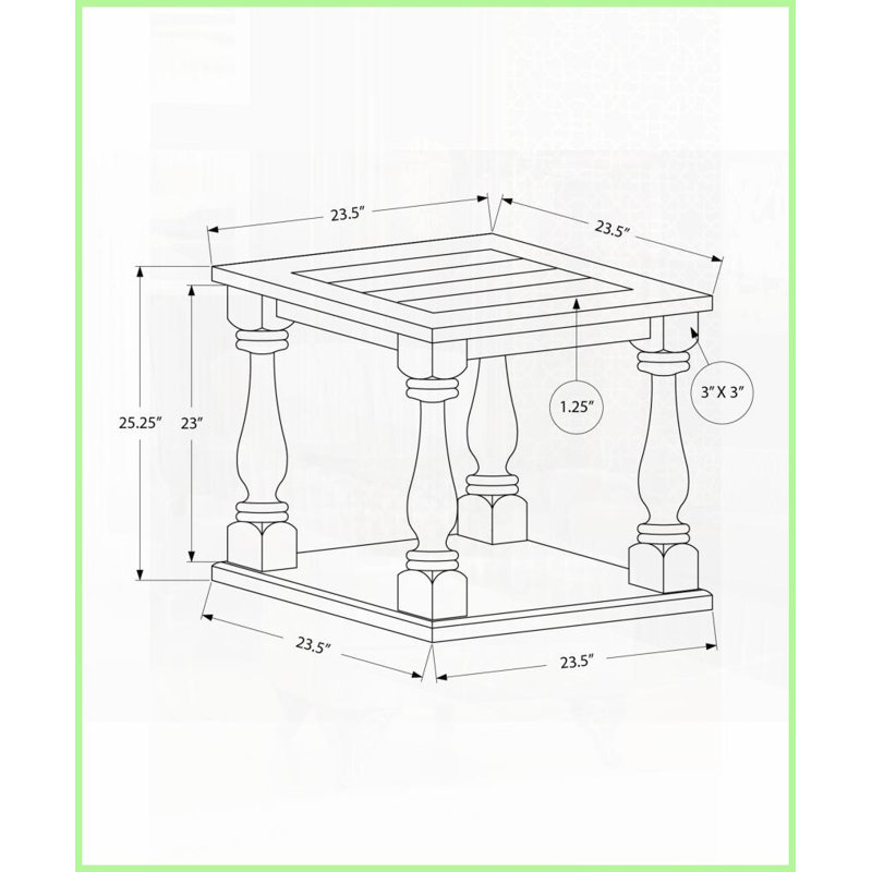 Table basse Traditional