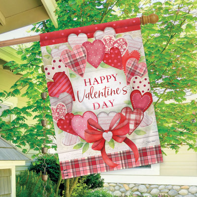 Drapeau de la maison de la couronne de la Saint-Valentin