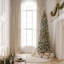 Sapin de Noël avec lumières Johvan-2141860130
