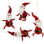 4 Piece Hanging Figuring Ornament Set