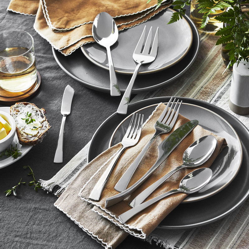 Bellasera 23 Piece 18/10 Stainless Steel Flatware Set, Service for 4