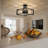 Juvraj 4-Lights Semi Flush Mount Ceiling Light With Metal Cage-2099236918