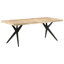Table de salle à manger en bois de manguier brut-1176850943-1176850937