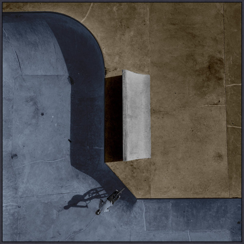 Abstracted Concrete Print by Thom Filicia