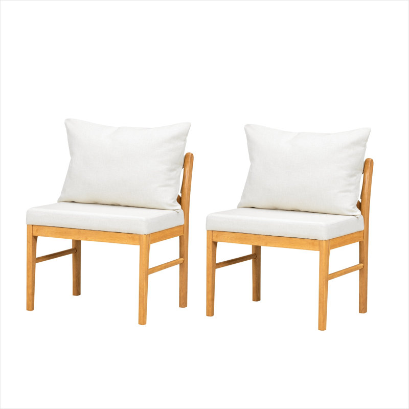 Ensemble de 2 chaises de salle à manger Farmhouse Modern