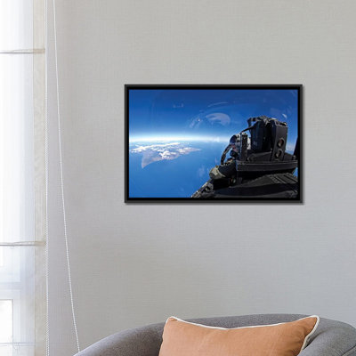 US Air Force Captain Looks Out Over The Sky In A F-15 Eagle by Stocktrek Images - Wrapped Canvas Graphic Art Print -  East Urban Home, 04F1EFD9136542CD984E17E4D49C9543