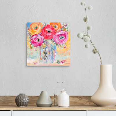 Reproduction d’art sur toile « burst of Bloom » par Robby Ebert