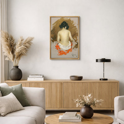 Impressionniste, impression de femme nue