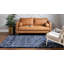 Paquette Geometric Shag Area Rug-1000170910