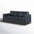 Casina 81.5'' Contemporary Genuine Leather Sofa with Solid Wood Legs-88576876