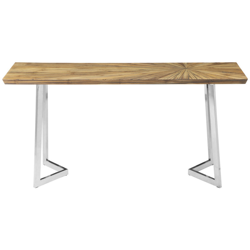 Isma 150cm Solid Wood Top Console Table