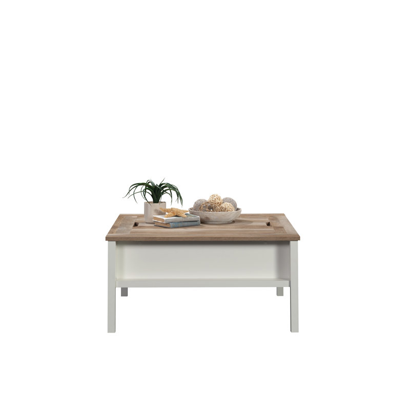Gaming/Coffee Table, White Finish