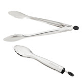 Circulon Tools Stainless Steel Kitchen / Cooking Tongs Set, 2 Piece, Stainless Steel