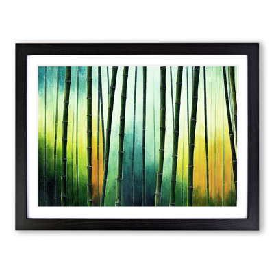 Bamboo Forest Watercolour Vol.1 - Framed Print