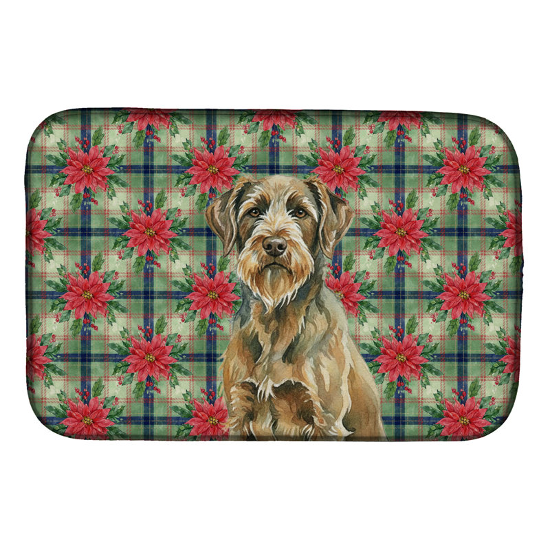 Tapis de séchage Chestnut Wirehaired Pointing Griffon, Châtaigne