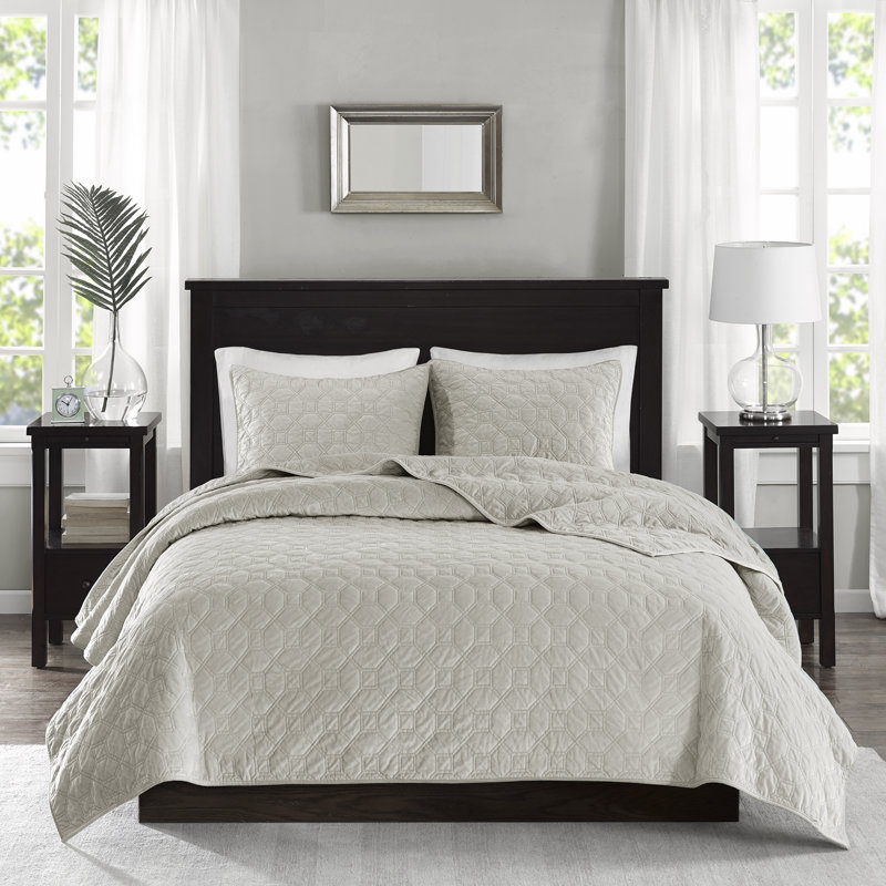 Ensembles de literie en velours doux pour grand lit, style géométrique moderne pour la maison