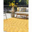 Tapis intérieur / extérieur jaune Gritton-81154222