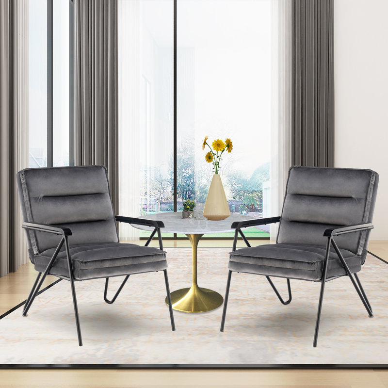 Fauteuil Kaiyn, Gris foncé