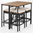 4 - Person Rectangular Outdoor Counter Height Dining Set