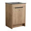 Meuble-lavabo autoportant de 24 po avec lavabo en céramique et 2 portes d'armoire à fermeture en douceur-1018840803-1018840801