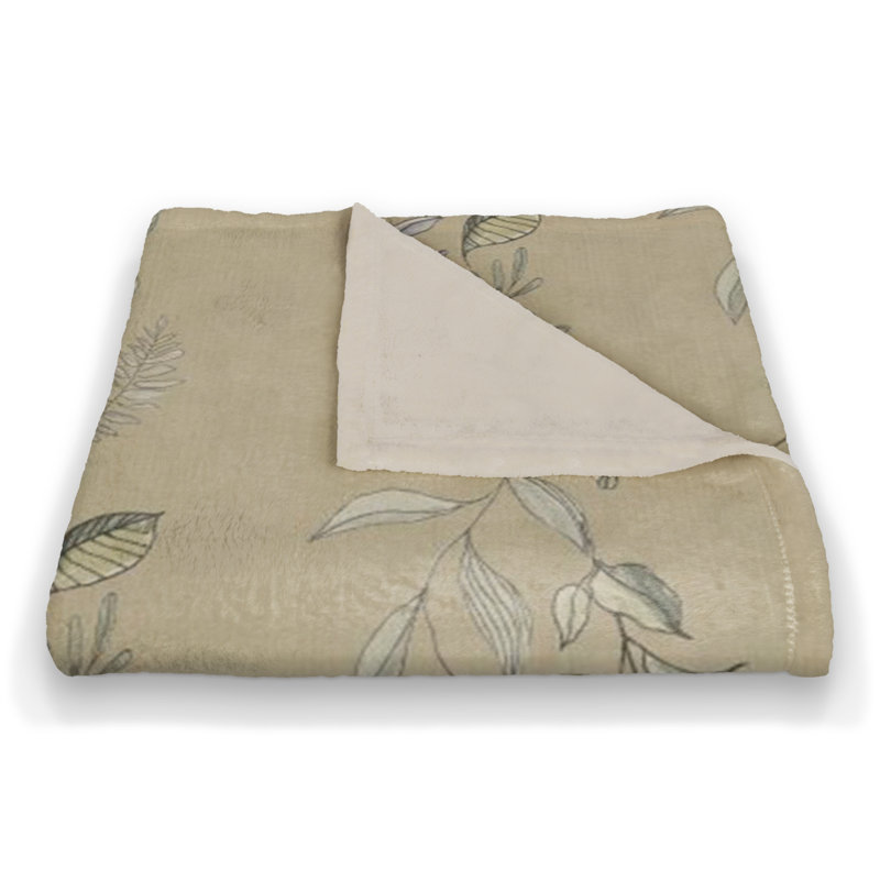Hand Woven Throw Blanket, Tan