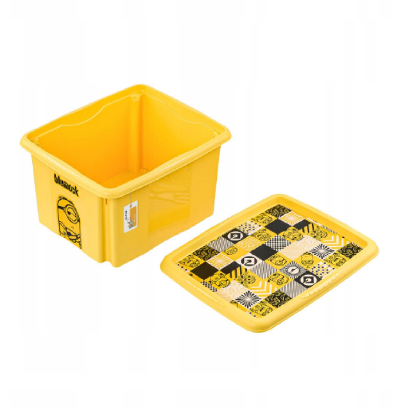 Keeeper Plastic Underbed Storage, Yellow, 15