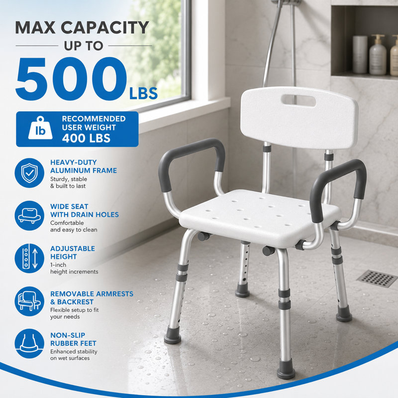 Shower Chair for Inside Shower