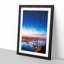 Budapest Skyline in Hungary in Abstract - Picture Frame Painting Print-55513094-55513101