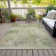 Machine Washable Indoor/Outdoor Xhevrie Sage Rug