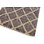 Tapis géométrique beige / gris en laine noué à la main à motif géométrique de 5 pi 3 po x 8 pi Cervantes
