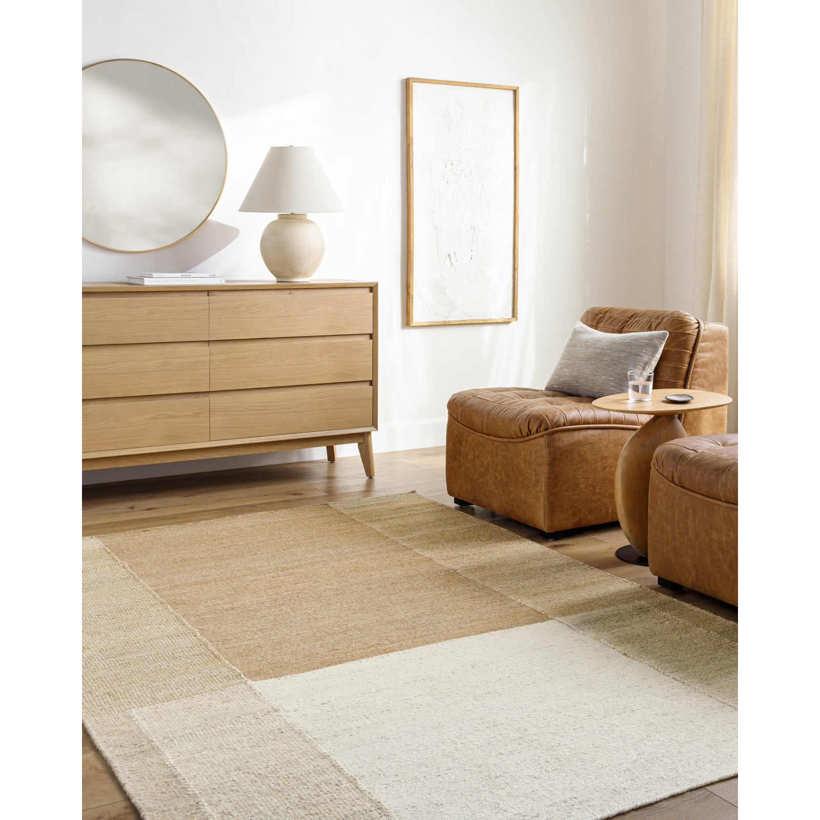 Kardarius Flatweave Geometric Rug, Rectangle 8' x 10'