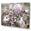 «Grunge Pink Grey Summer Flowers III», reproduction sur toile flottante-214096008-214096015