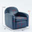Ensemble de 2 fauteuils pivotants rembourrés Oaklynd-333715189