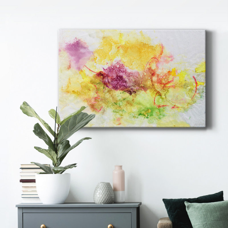 Flower Song I - Wrapped Canvas Print, 18" H x 12" W x 1" D