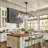 Allenstown 3-Light 43.3'' Dimmable Modern Kitchen Island Linear Pendant-168571569