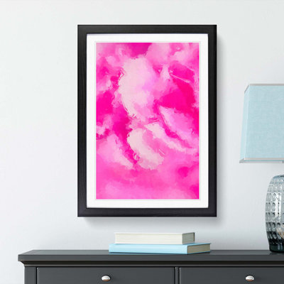 Pink Petals in Bloom - Framed Print