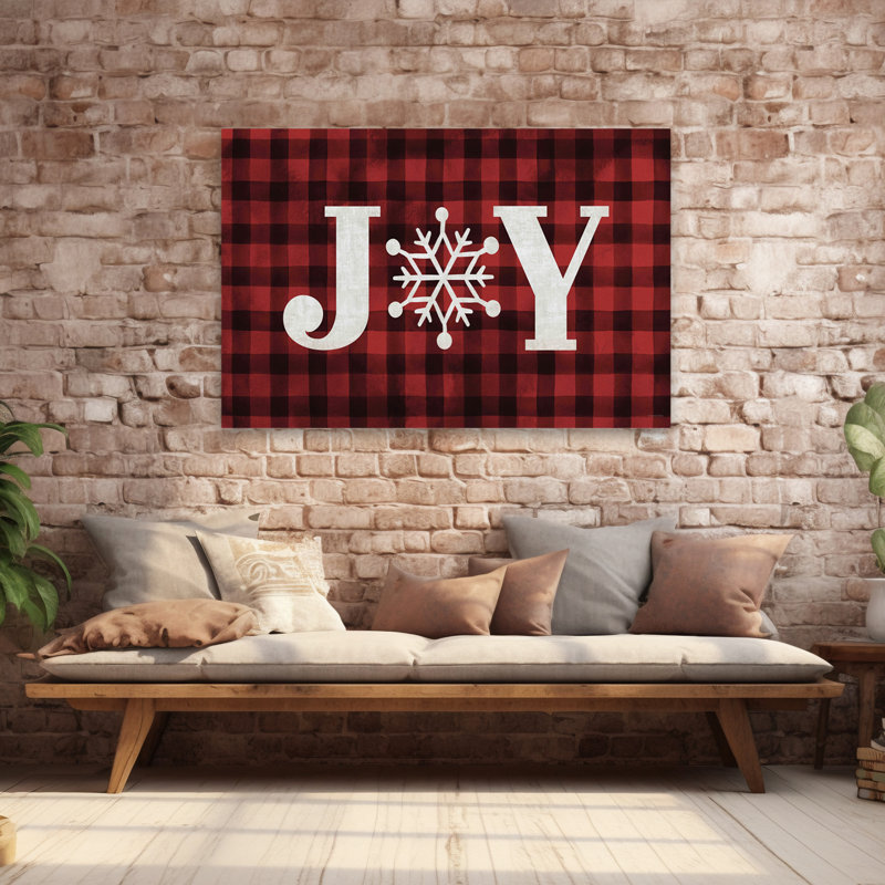 Plaid Joy, H 40 po x l 60 po
