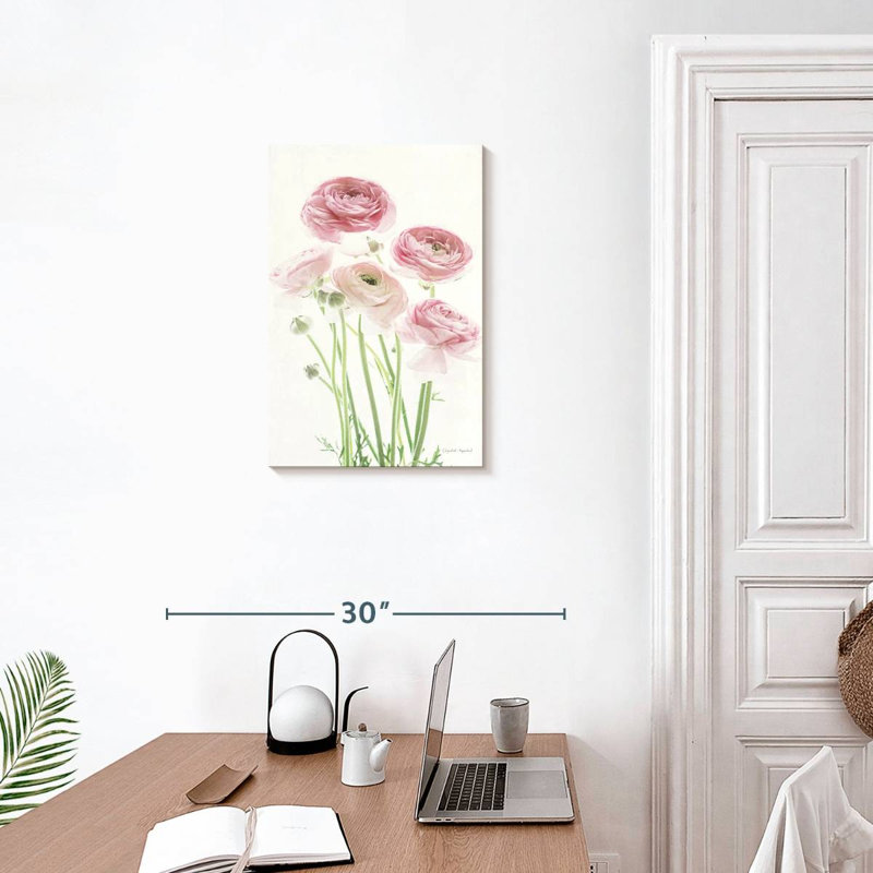 Harnek floral clair et vif V, H 24 po x l 16 po