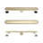 FINE FIXTURES 32-Inch Linear Shower Drain, Tile Insert & Grate 2-in-1 Design, Rounded Edge, 10-Gauge Stainless Steel, Center Outlet, Hair Strainer Included-126703193